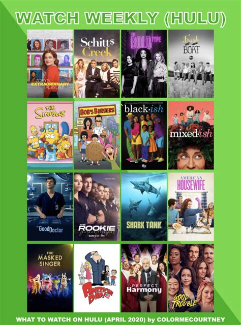 Color Me Courtney - Best TV Shows to Binge Watch on Hulu