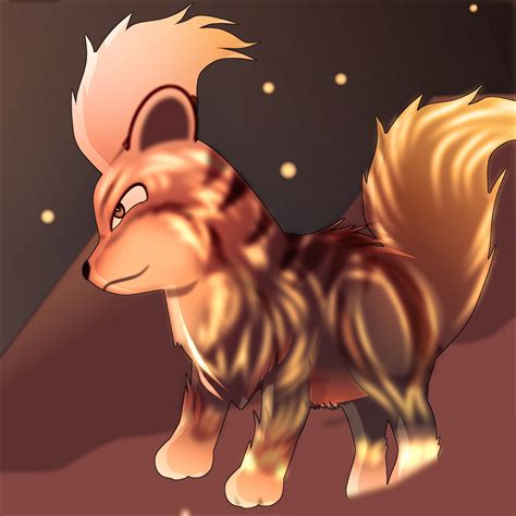 ArtStation - Growlithe Fanart by King Nick