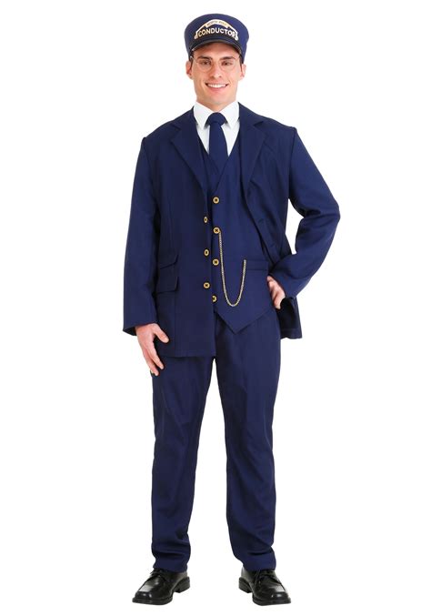 Adult North Pole Train Conductor Costume