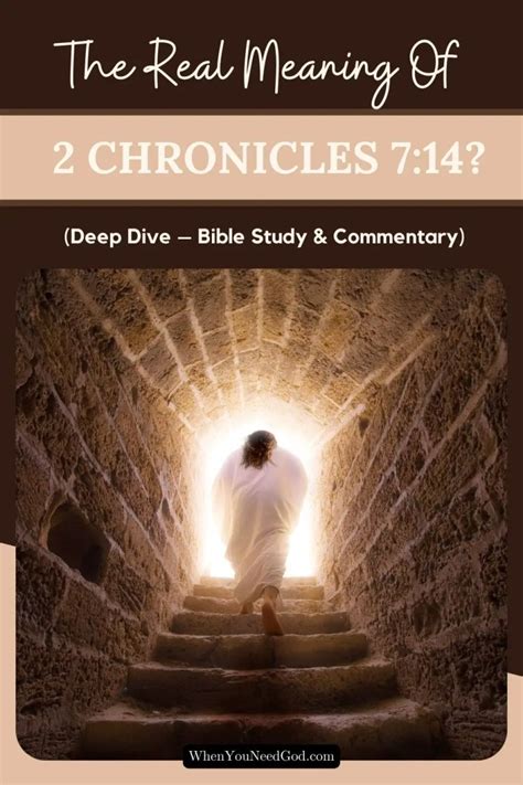 Pastor’s Bible Study on the REAL Meaning of 2 Chronicles 7:14 (If my ...