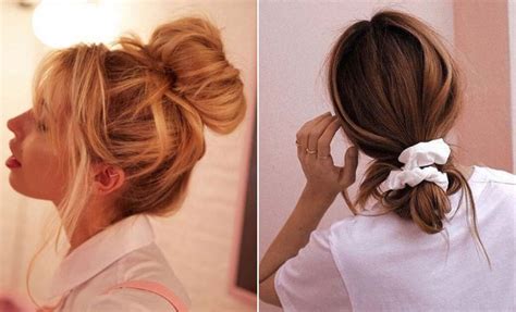 Simple Messy Bun Hairstyle - Best Hairstyles Ideas