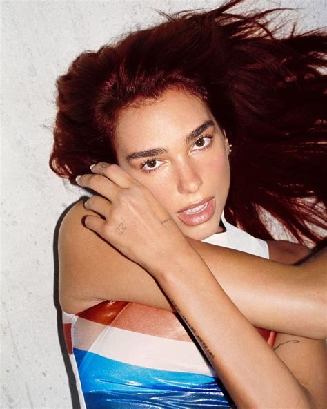 Dua Lipa Debuts New Auburn Hair To Confirm Upcoming Album