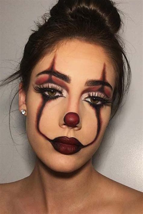 15 Scary Pennywise Makeup Ideas To Try This Halloween | Maquillaje de ...