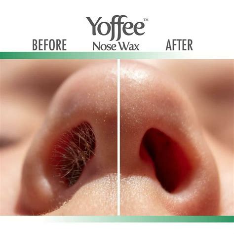 Yoffee Nose Wax Nasal Hair Removal with Natural Beeswax Men Women ...