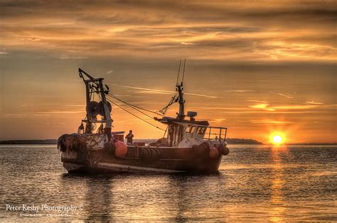 Fishing Boats – Star Trails – Peter Kesby Photography