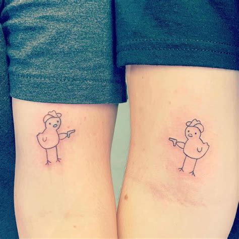 Funny Best Friend Tattoos 8 | Funny tattoos, Bff tattoos, Friend tattoos