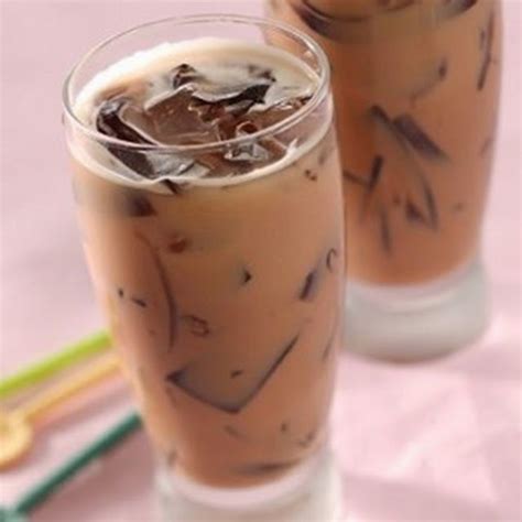 Resep Es Teh Susu Cincau | Belajar Masak