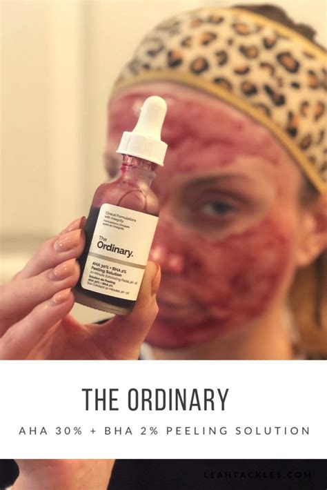 THE ORDINARY AHA 30% + BHA 2% Peeling Solution