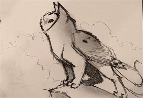 Owl Griffin Doodle by RobtheDoodler.deviantart.com on @DeviantArt ...