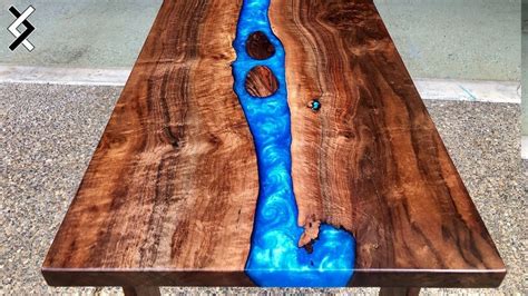 Epoxy Coffee Table Youtube : Coffee Table With Epoxy Resin Homemade ...