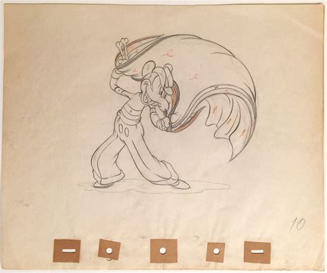 Animation Collection: Original Production Drawing of Mortimer Mouse ...