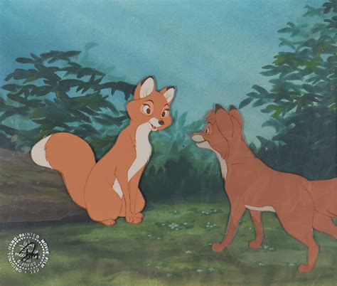 Tod & Vixey II OPC | Disney Vintage | Castle Fine Art