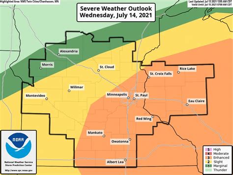 South-central Minnesota under enhanced risk Wednesday for severe ...