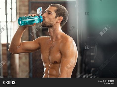 Sweaty Young Man Gym Image & Photo (Free Trial) | Bigstock