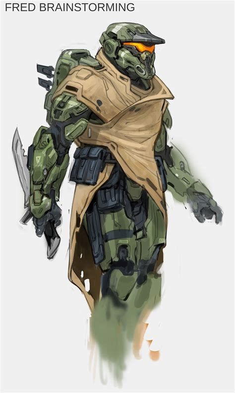 Halo Concept Art — Halo 5: Guardians concept art for Fred. By Kory...