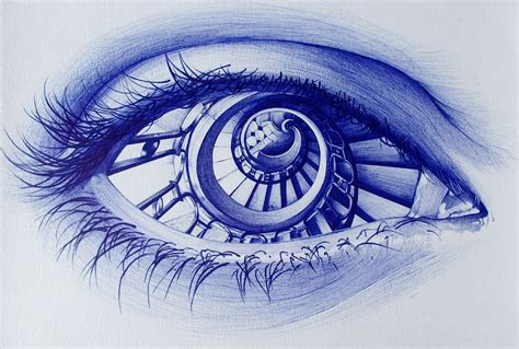 pen sketches Gallery | Eyeball art, Eye art, Dark art drawings