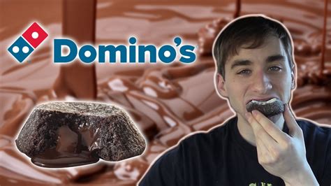 Domino's Chocolate Lava Crunch Cakes- Food Review #213 - YouTube