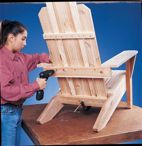 How To Build A Simple Adirondack Chair - Image to u