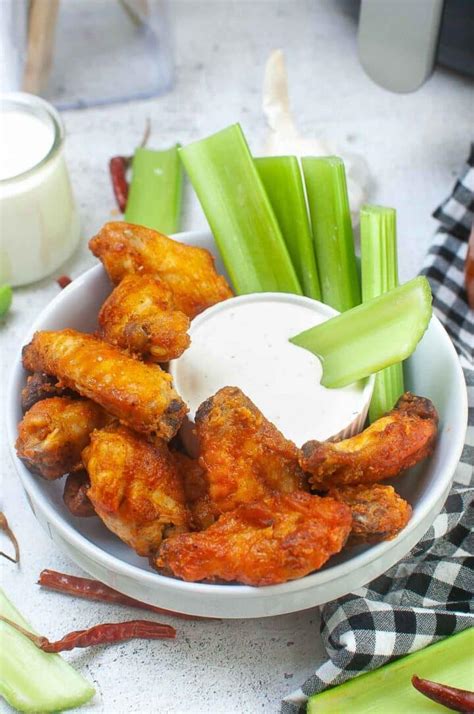 Air Fryer Buffalo Wings - To Simply Inspire