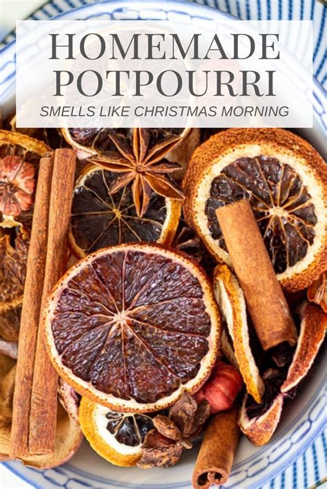 Christmas Potpourri with Dried Oranges and Cinnamon Sticks | Potpourri ...