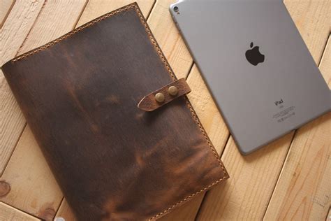 Personalized Leather Folder A4 Notebook Leather Portfolio - Etsy