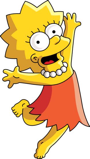 Happy Lisa | Simpsons drawings, Simpsons art, Cartoon clip art