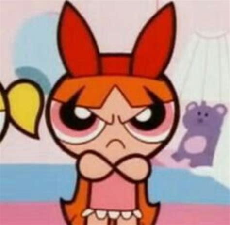 Blossom Powerpuff Girls Angry