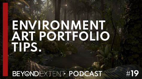 Environment art portfolio tips - YouTube