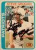 Steve Grogan Autographs and Memorabilia | Sports, Football