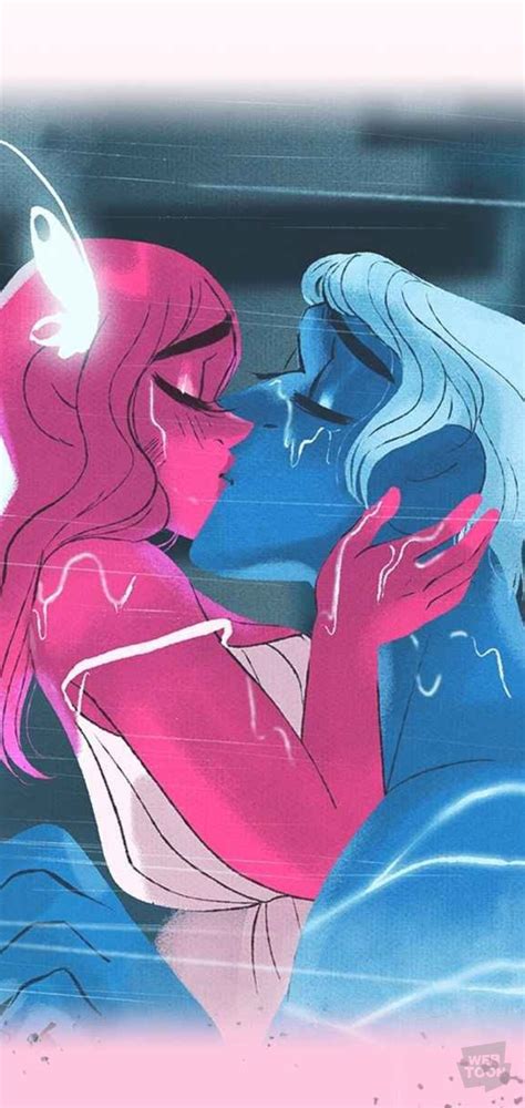 Persephone and Hades first kiss | Lore olympus, Greek mythology art ...