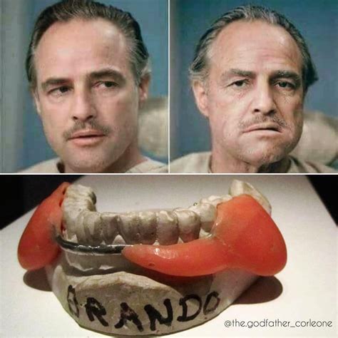 Marlon Brando Godfather Mouthpiece