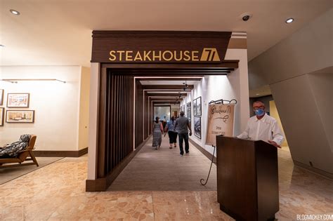 Steakhouse 71 Entrance Revealed, Sneak Peek at Historical Photos