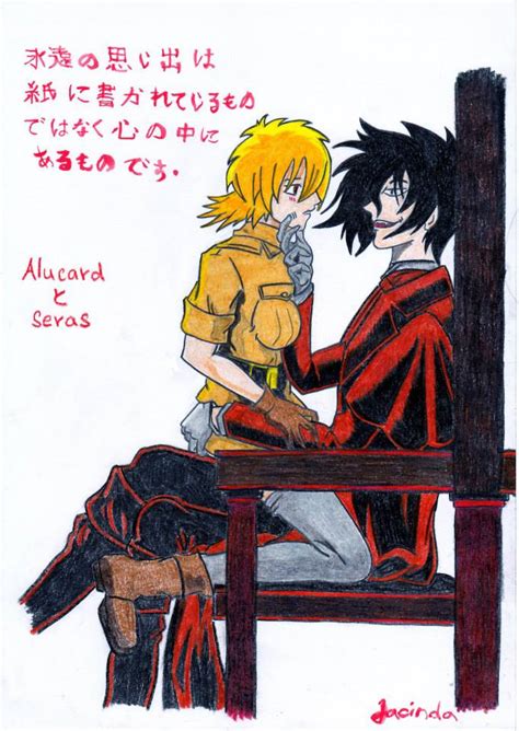 Alucard and Seras by Jacindazs on DeviantArt