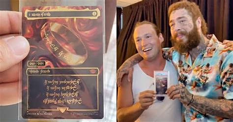 Post Malone Buys Rare $2 Million Magic: The Gathering Card