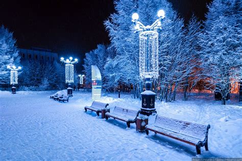 Winter in the arctic Murmansk · Russia Travel Blog