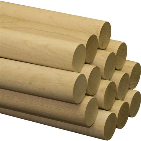 Woodpeckers® 2-3/4 Inch x 36 Inch Wooden Dowel Rod - Unfinished ...