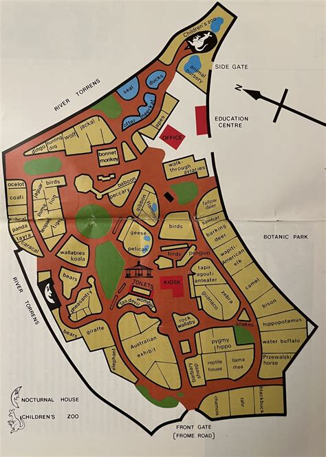 Old maps of Adelaide Zoo [Adelaide Zoo] - ZooChat