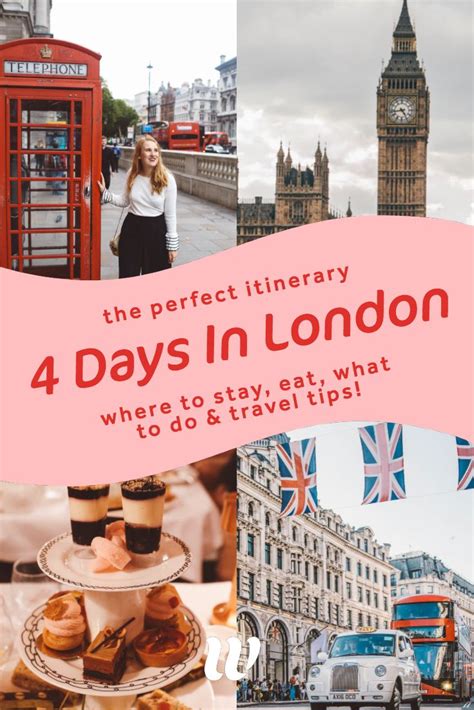 4 Days In London Itinerary: Where To Stay, Eat & Play! | London ...