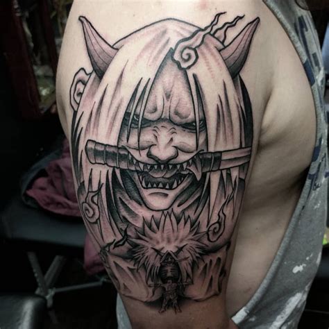 Shinigami tattoo | Anime tattoos, Naruto tattoo, Japanese tattoo