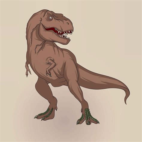 Dinosaurio Rex Dibujo Dibujos Animados De Dinosaurios T Rex Novocom Top ...