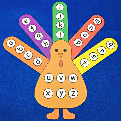 Turkey Alphabet Match