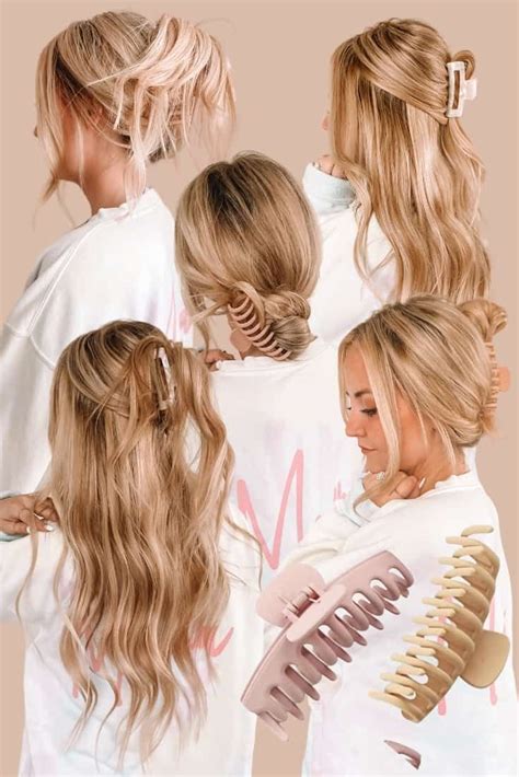 Hair Clip Hairstyles, Work Hairstyles, Pretty Hairstyles, Braided ...