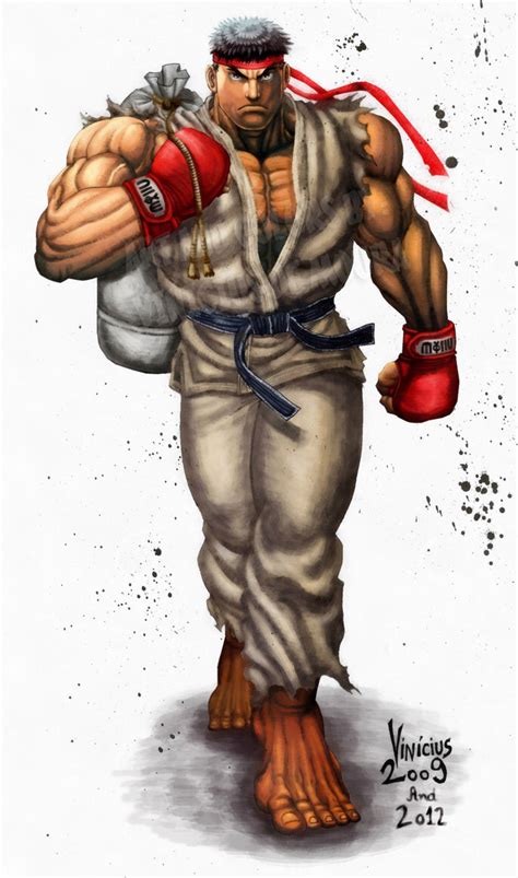 Ryu 2012 by viniciusmt2007 on @DeviantArt | Street fighter art, Ryu ...