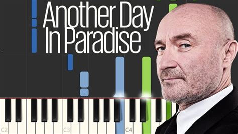 Another Day in Paradise - Phil Collins [Piano Tutorial] (Synthesia ...