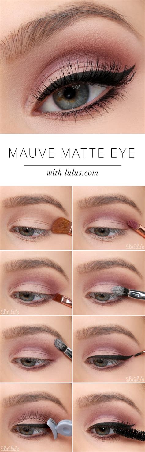 Lulus How-To: Mauve Matte Eye Tutorial - Lulus.com Fashion Blog