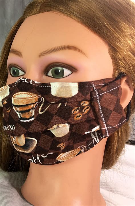 Coffee lovers mask. Latte coffee cappuccino espresso mask | Etsy