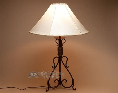 Wrought Iron Lamps - Rustic Western Lamps for Sale