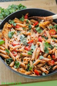 Fire roasted tomato pasta