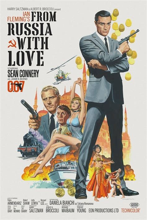 From Russia with Love (1963) [640 x 960] : r/MoviePosterPorn