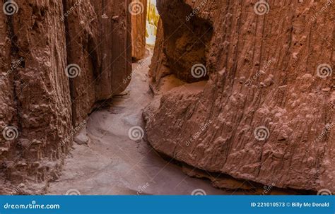 Slot Canyon, Cathedral Gorge State Park, Nevada Stock Image - Image of ...